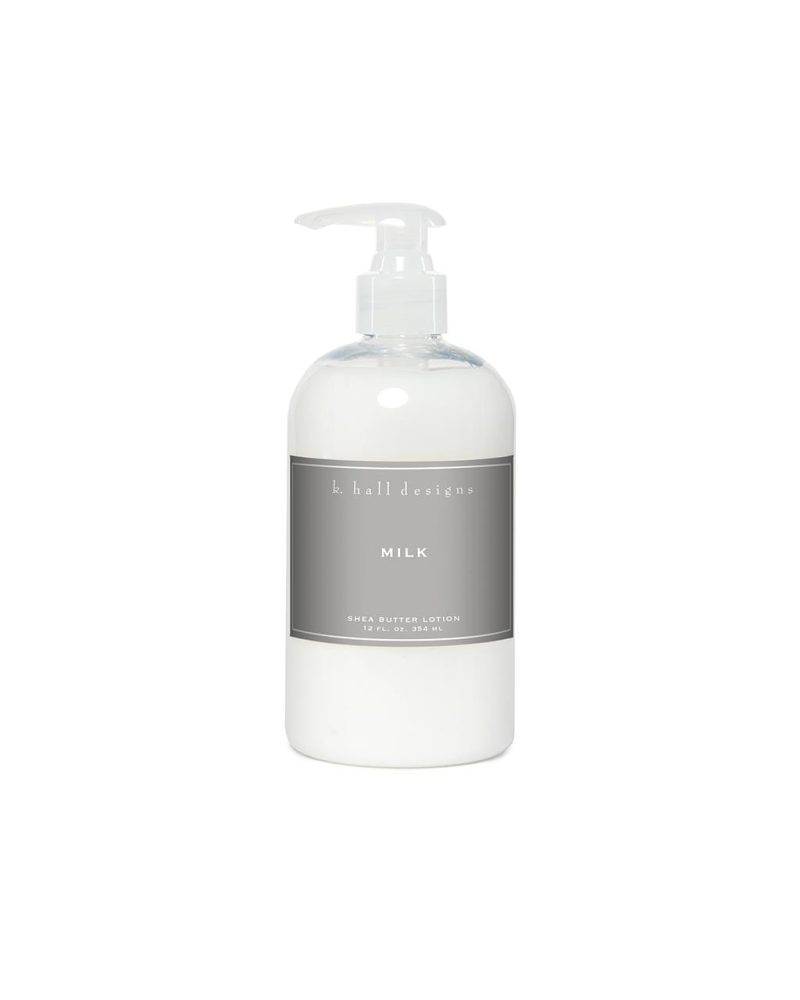 K.Hall Studio Designs Milk Shea Butter Lotion 12 Oz